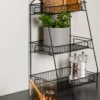 Kitchen rack Tidy large iron gold plated