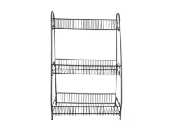 Kitchen rack Tidy large iron matt black