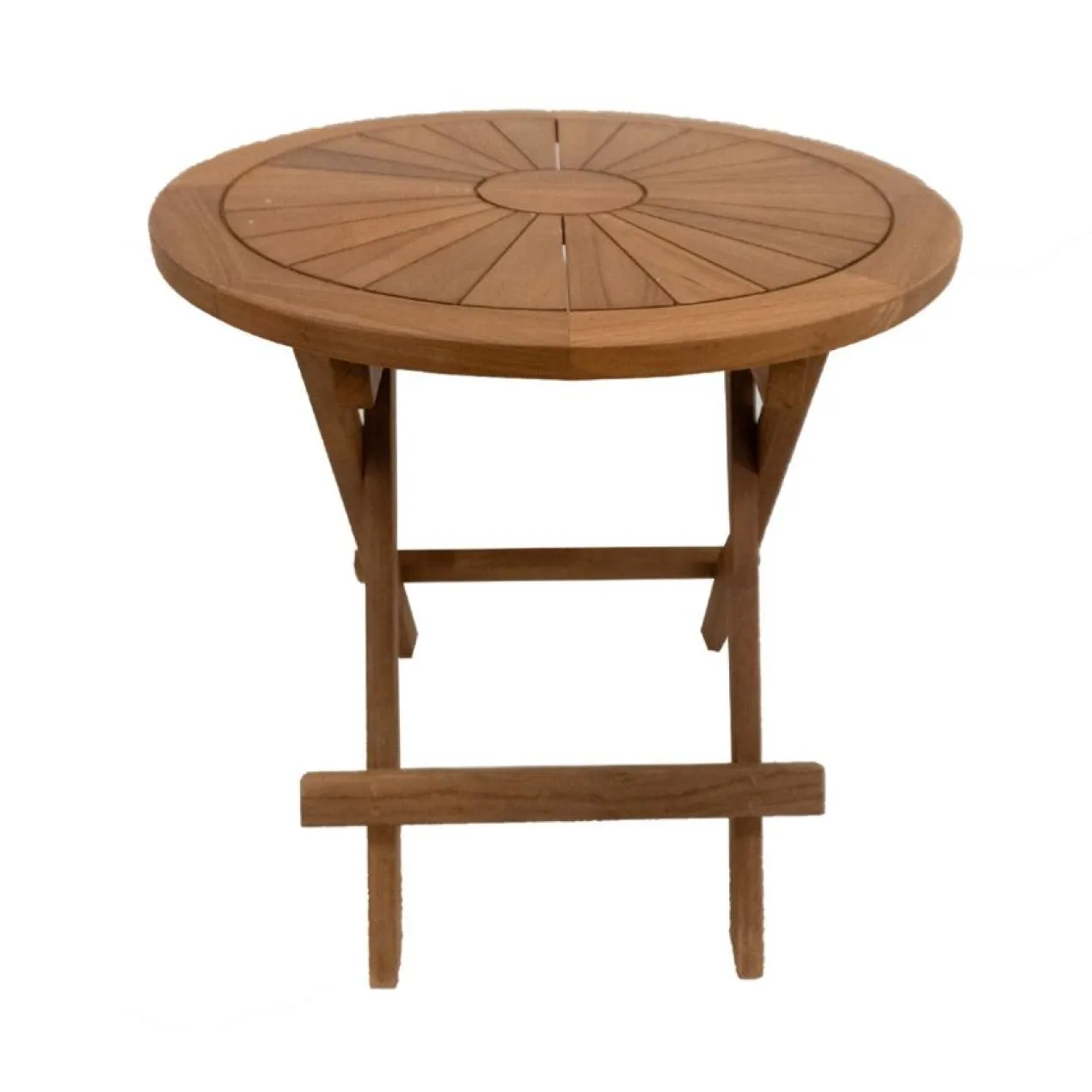 Klaptafel Teak-bijzettafel Deluxe