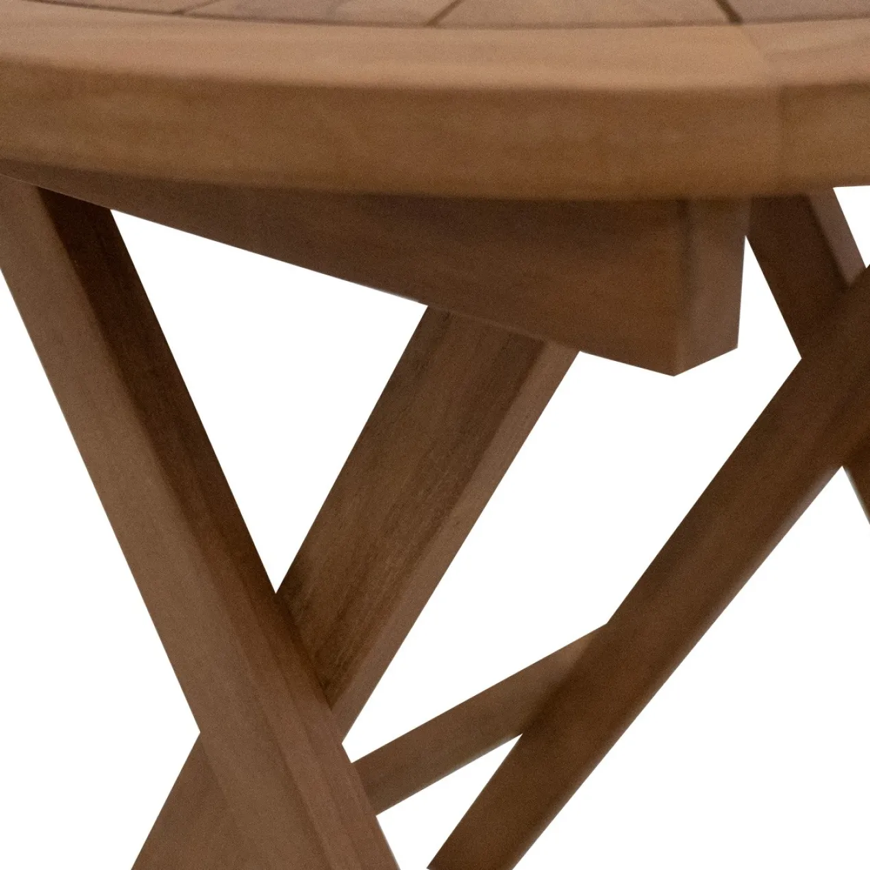 Klaptafel Teak-bijzettafel Deluxe