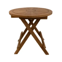Klaptafel Teak-bijzettafel Deluxe