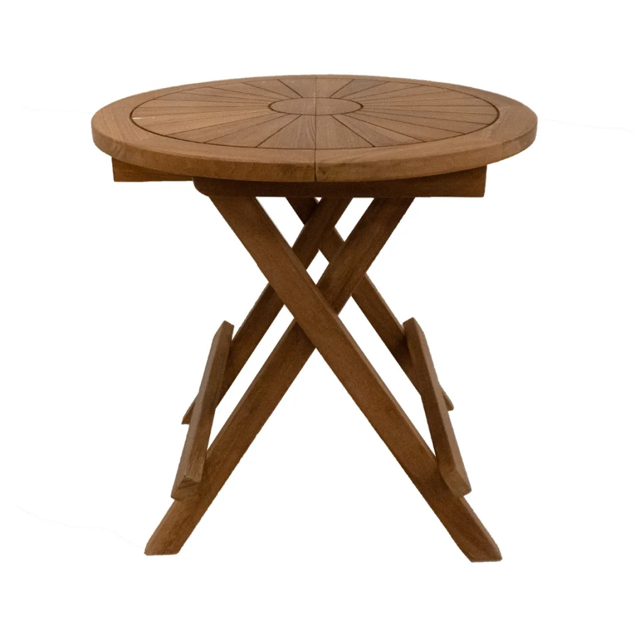 Klaptafel Teak-bijzettafel Deluxe