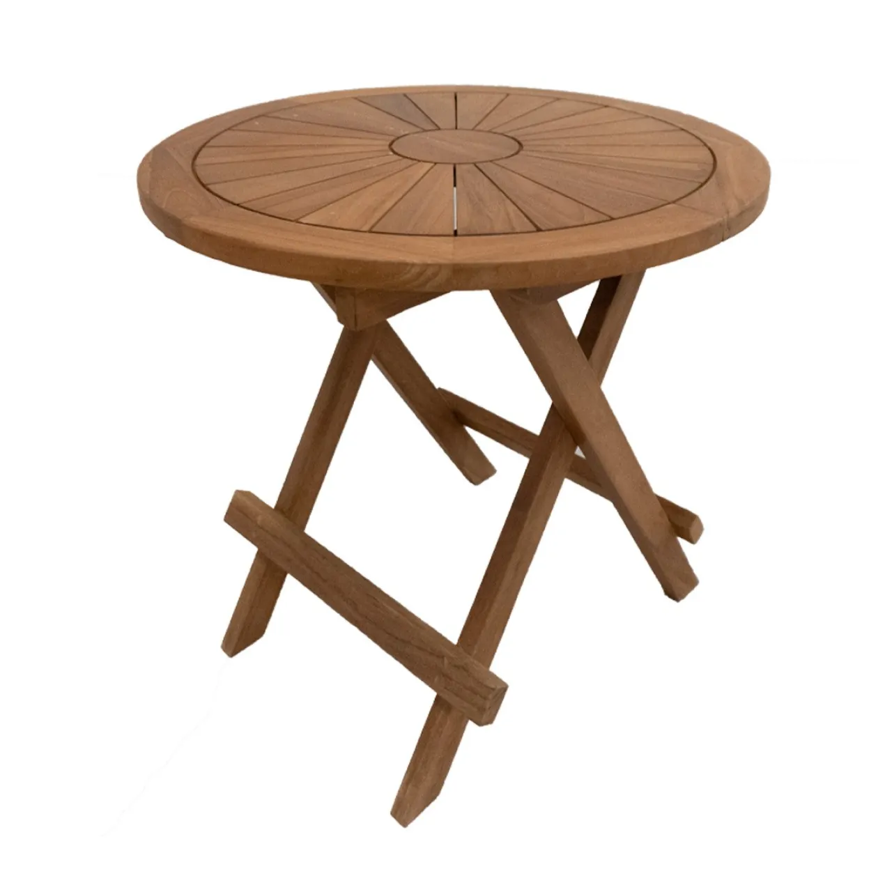 Klaptafel Teak-bijzettafel Deluxe
