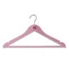 Kledinghangers hout cotton candy - set van 6