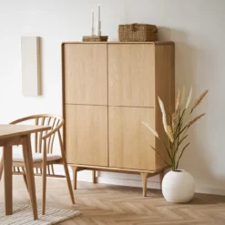 Kledingkast Mels naturel 140x45 cm