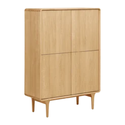 Kledingkast Mels naturel 140x45 cm