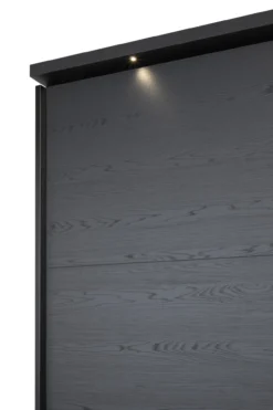 Kledingkast Nox 245 x 221 x 63 cm - Zwart