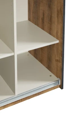 Kledingkast Tropix 217 x 221 x 63 cm - Mango fineer