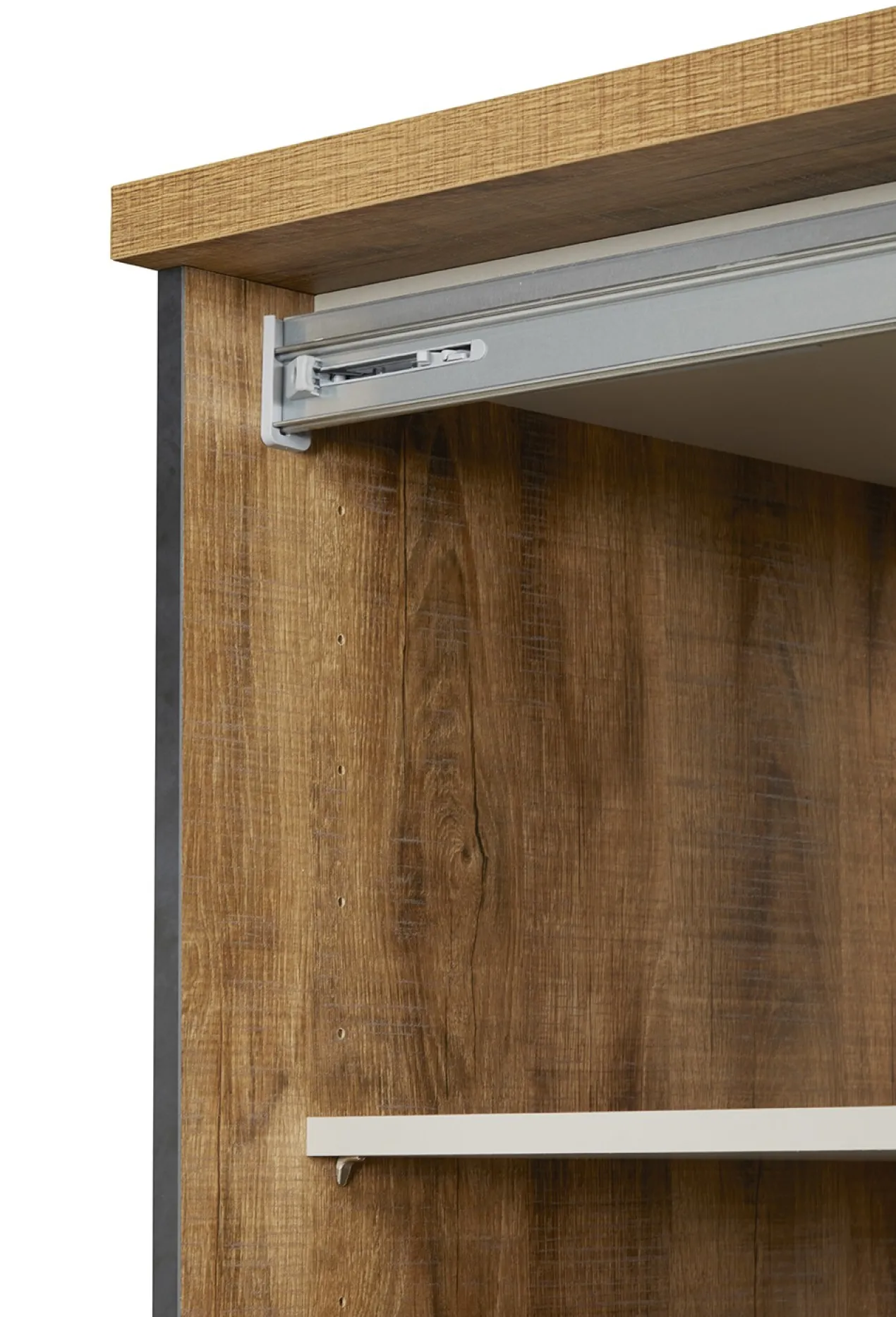 Kledingkast Tropix 245 x 221 x 63 cm - Mango fineer