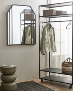 Kleding rek Alta zwart