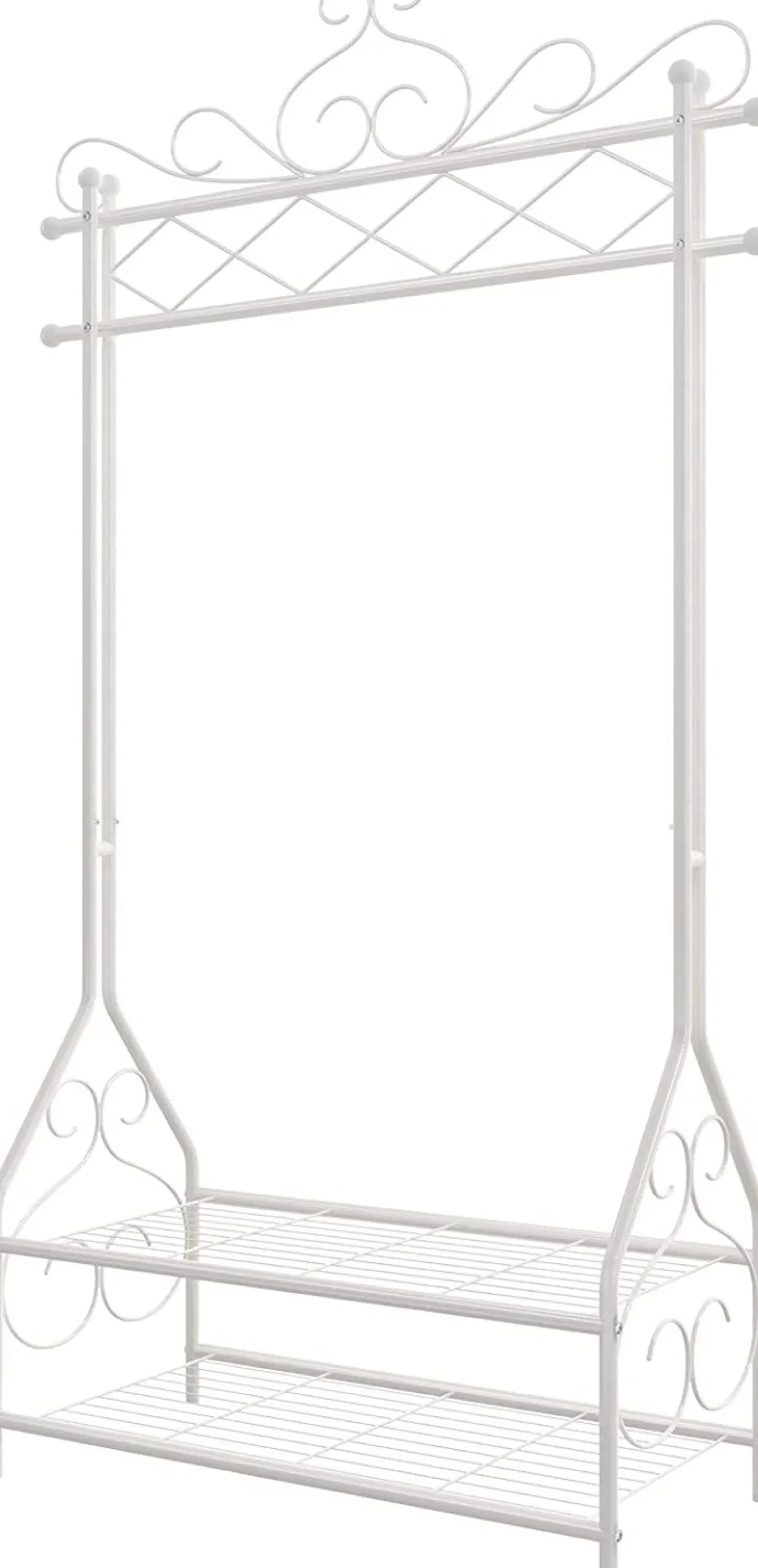 Kledingrek Vintage van metaal - Indusign 92 x 173 cm
