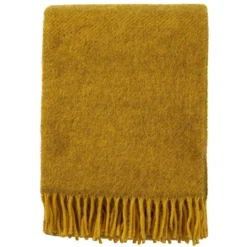 Klippan plaid Gotland yellow