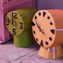 Klok Retro Ceramic peach