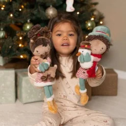Knuffelpop kerst Evi #1