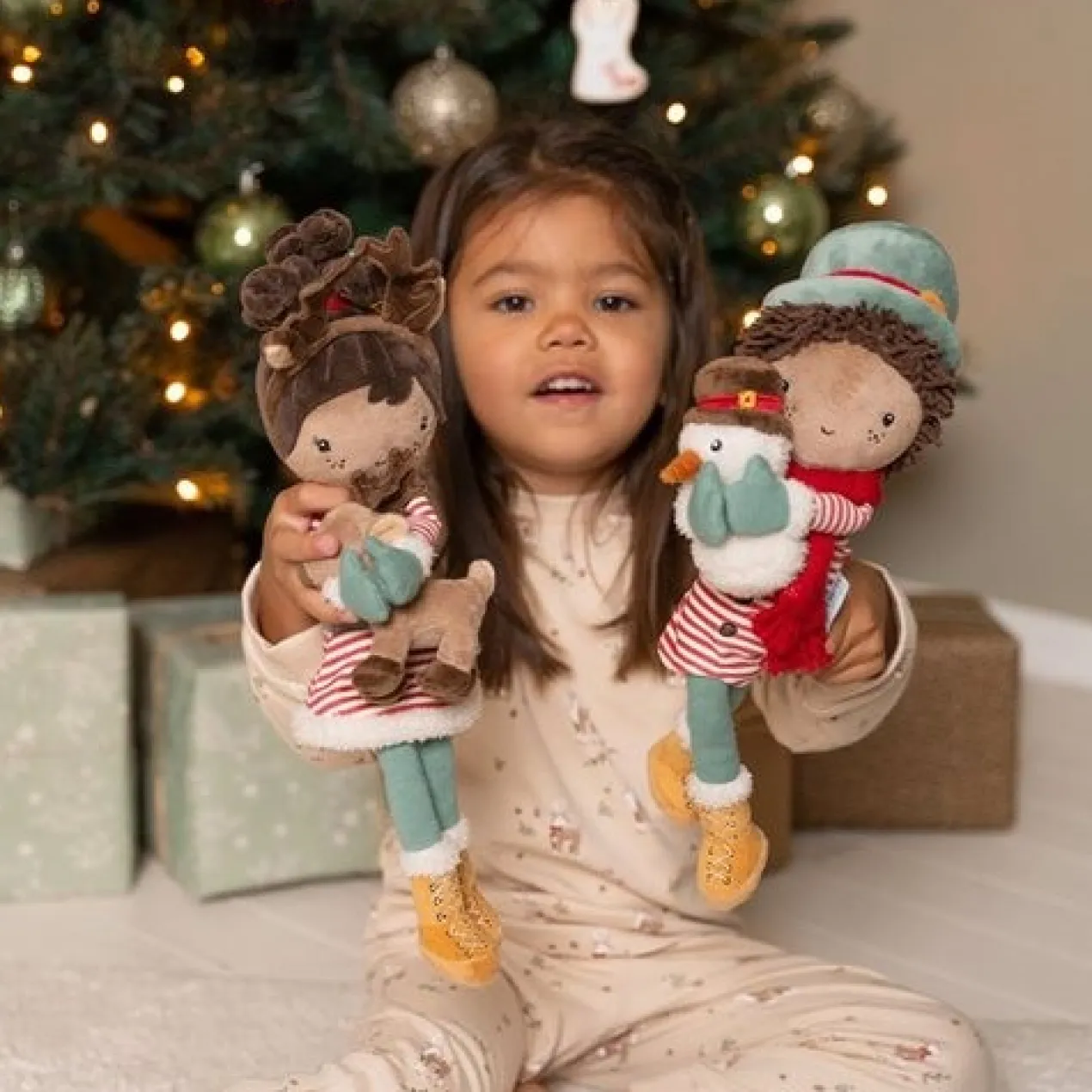 Knuffelpop kerst Evi #1