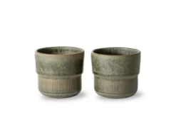 Koffiekopje Deep Moss - set van 2