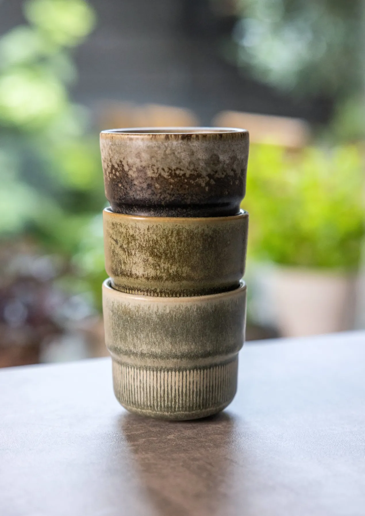 Koffiekopje Deep Moss - set van 2