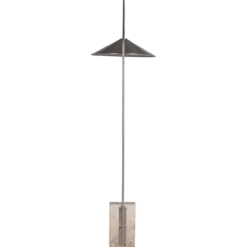 Korn vloerlamp metaal chroom