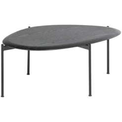 Kota salontafel 36x92x68 cm mdf/fineer zwart