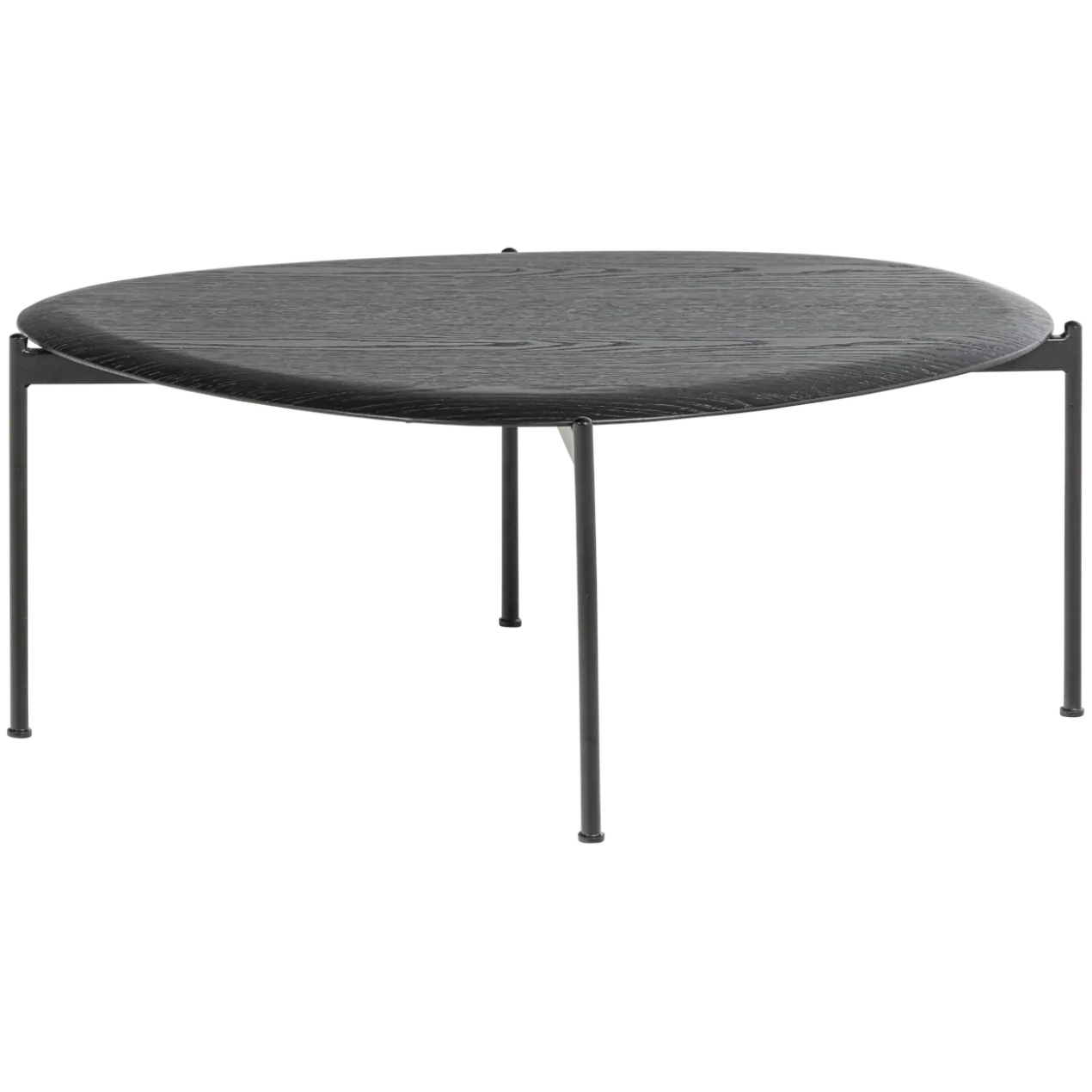 Kota salontafel 36x92x68 cm mdf/fineer zwart