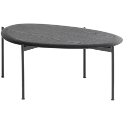 Kota salontafel 36x92x68 cm mdf/fineer zwart