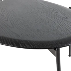 Kota salontafel 36x92x68 cm mdf/fineer zwart