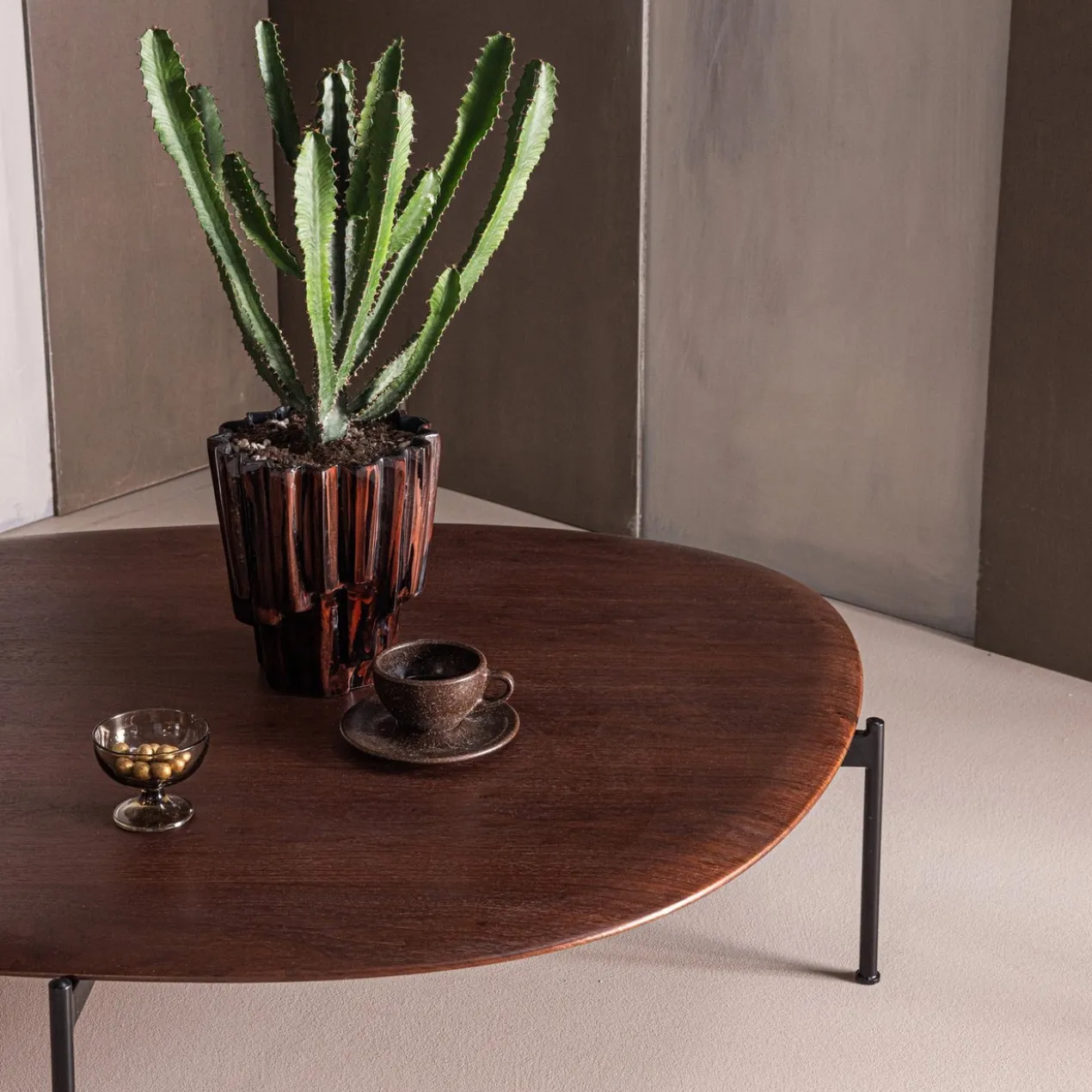 Kota salontafel 26x121x79 cm mdf/fineer bruin