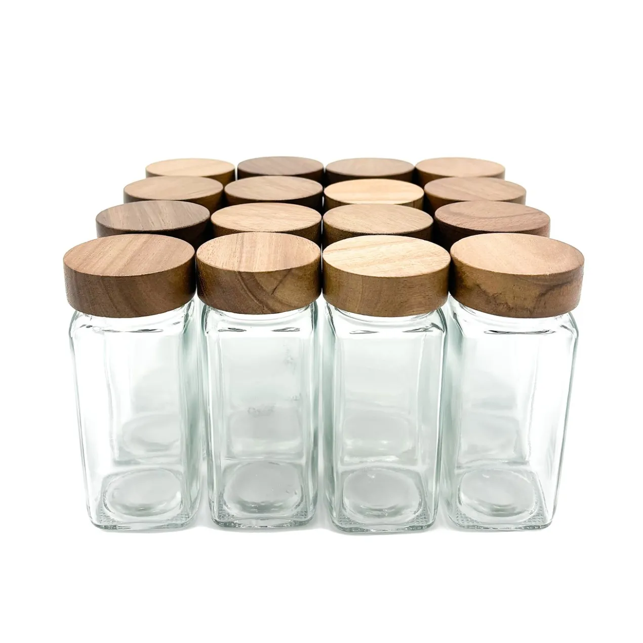 Kruidenpotjes Avila acacia - set van 12