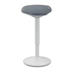 Kruk Actieve met gasveer 57-82 cm lichtgrijs