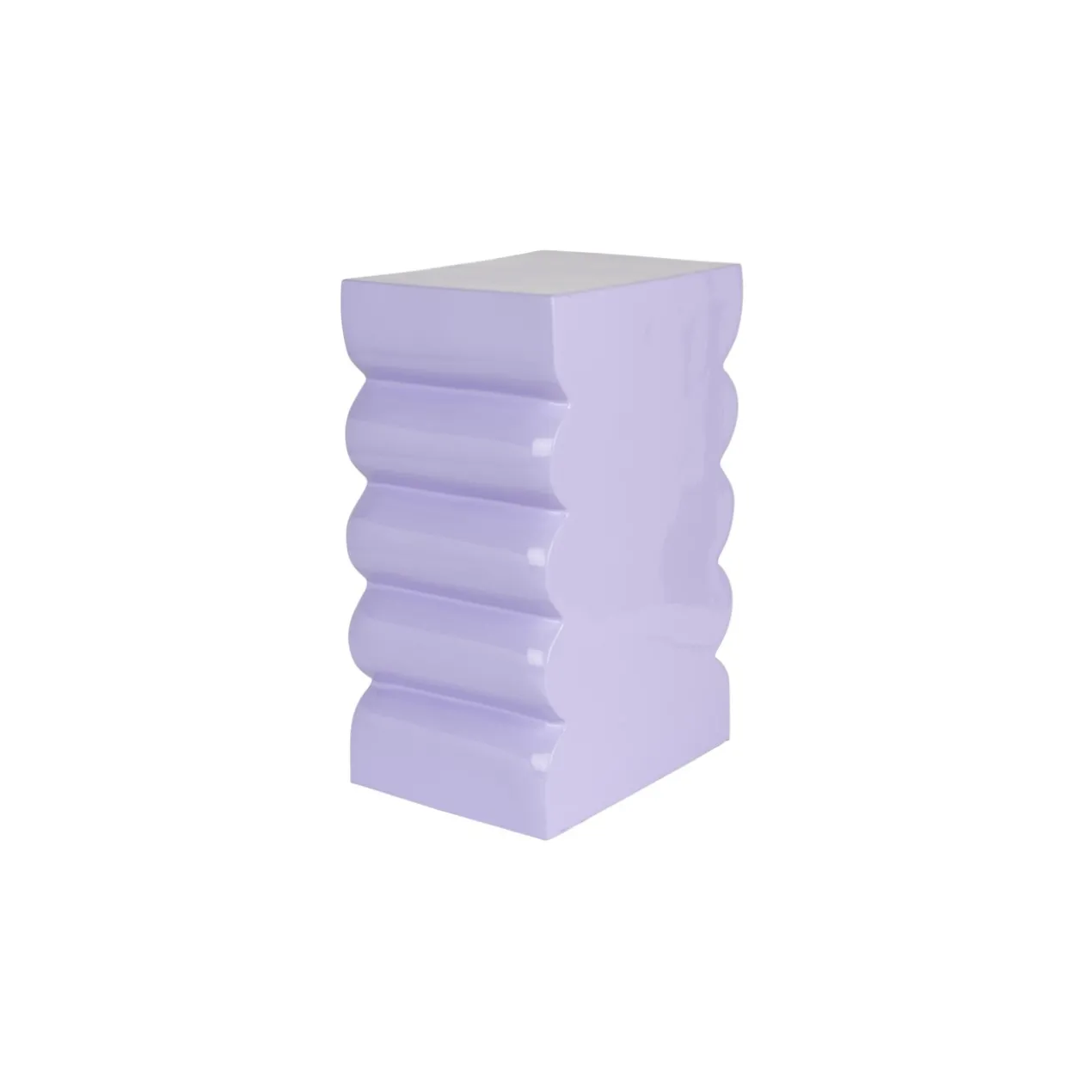 Kruk curves glanzend lilac