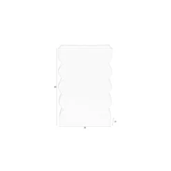 Kruk curves glanzend lilac