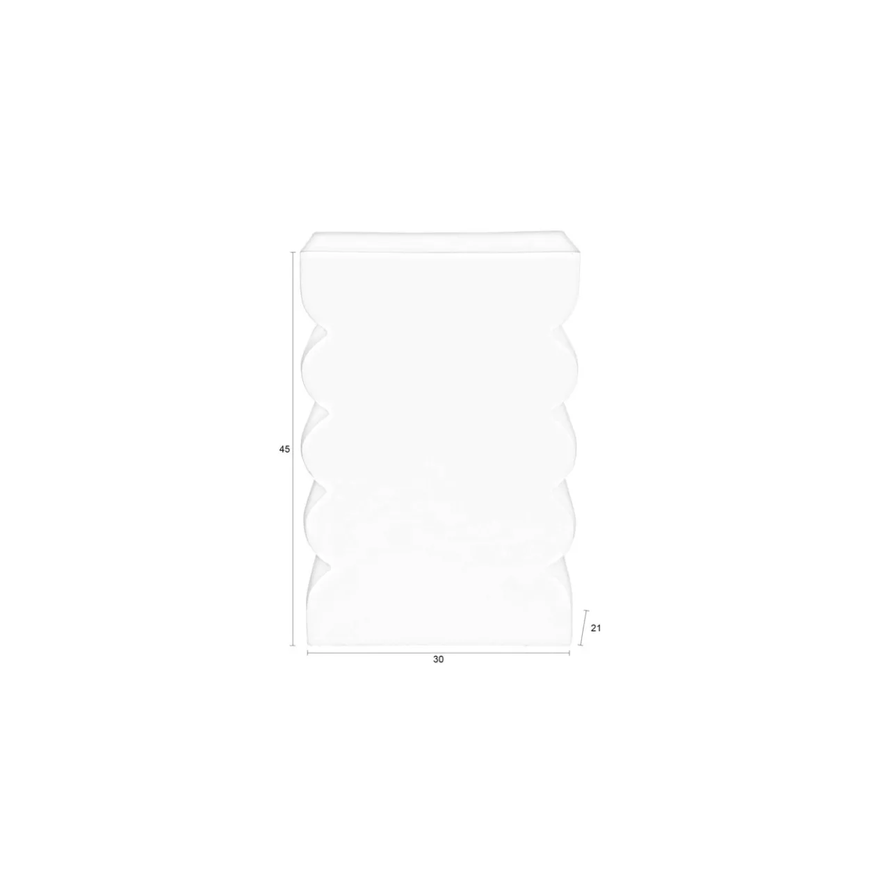 Kruk curves glanzend lilac