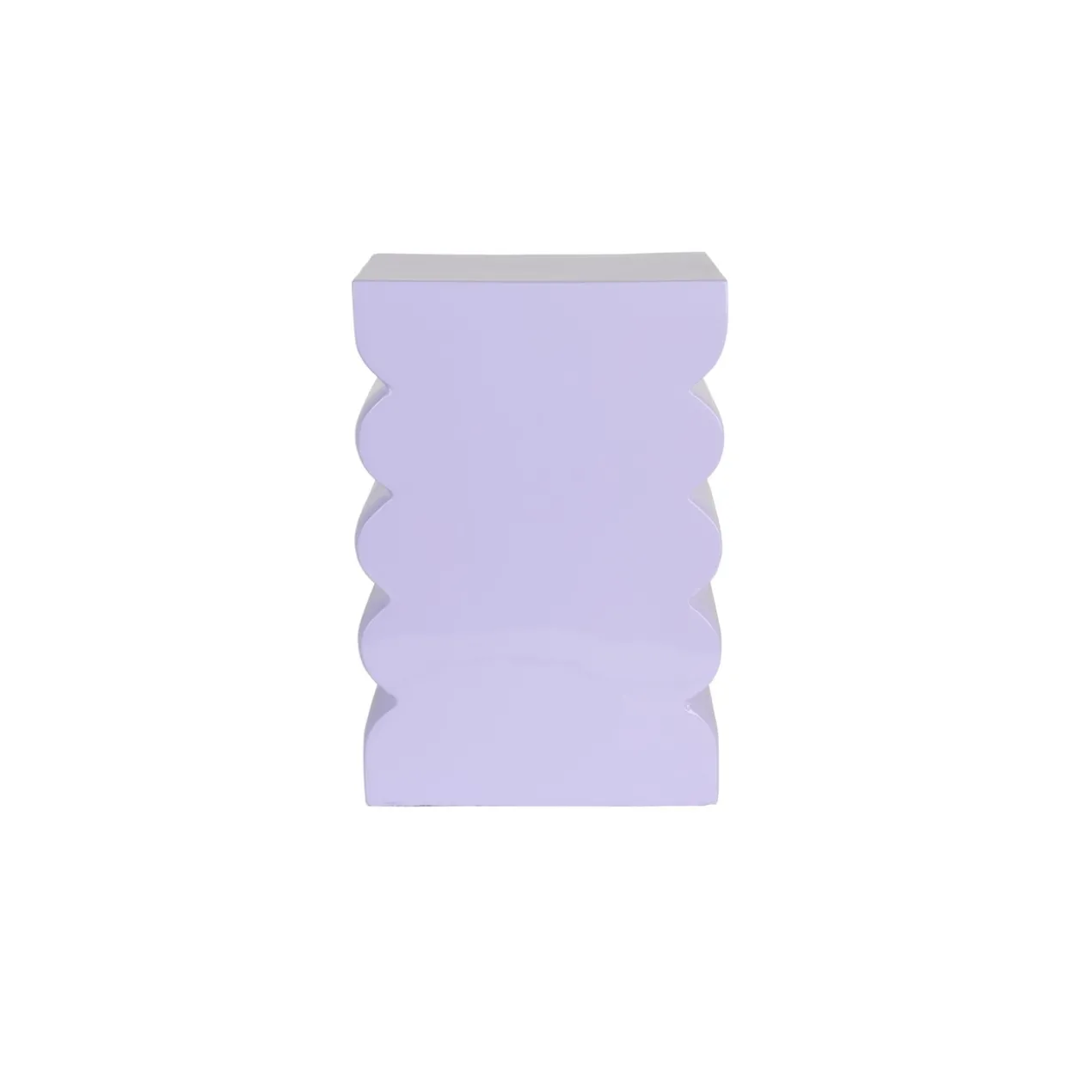 Kruk curves glanzend lilac