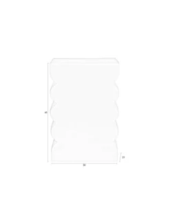 Kruk CURVES SHINY beige