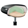 Kruk Ergo actieve met wielen en comfort zitting