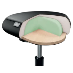 Kruk Ergo actieve met wielen en comfort zitting