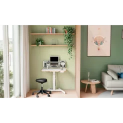 Kruk Ergo actieve met wielen en comfort zitting