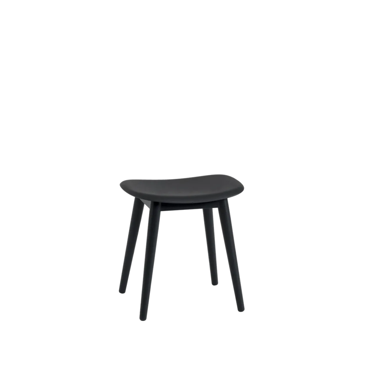 Kruk Fiber met zwart eiken onderstel black