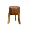 Krukje Round Vintage leder