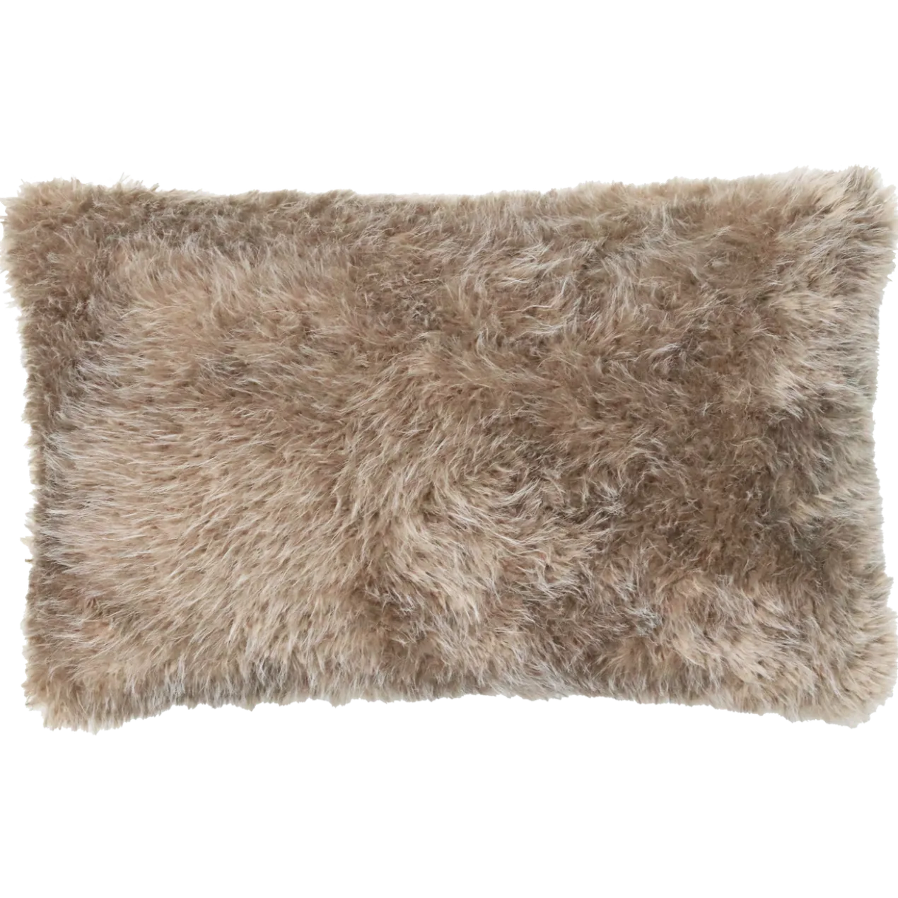kussen bont 53x36 cm kiezel
