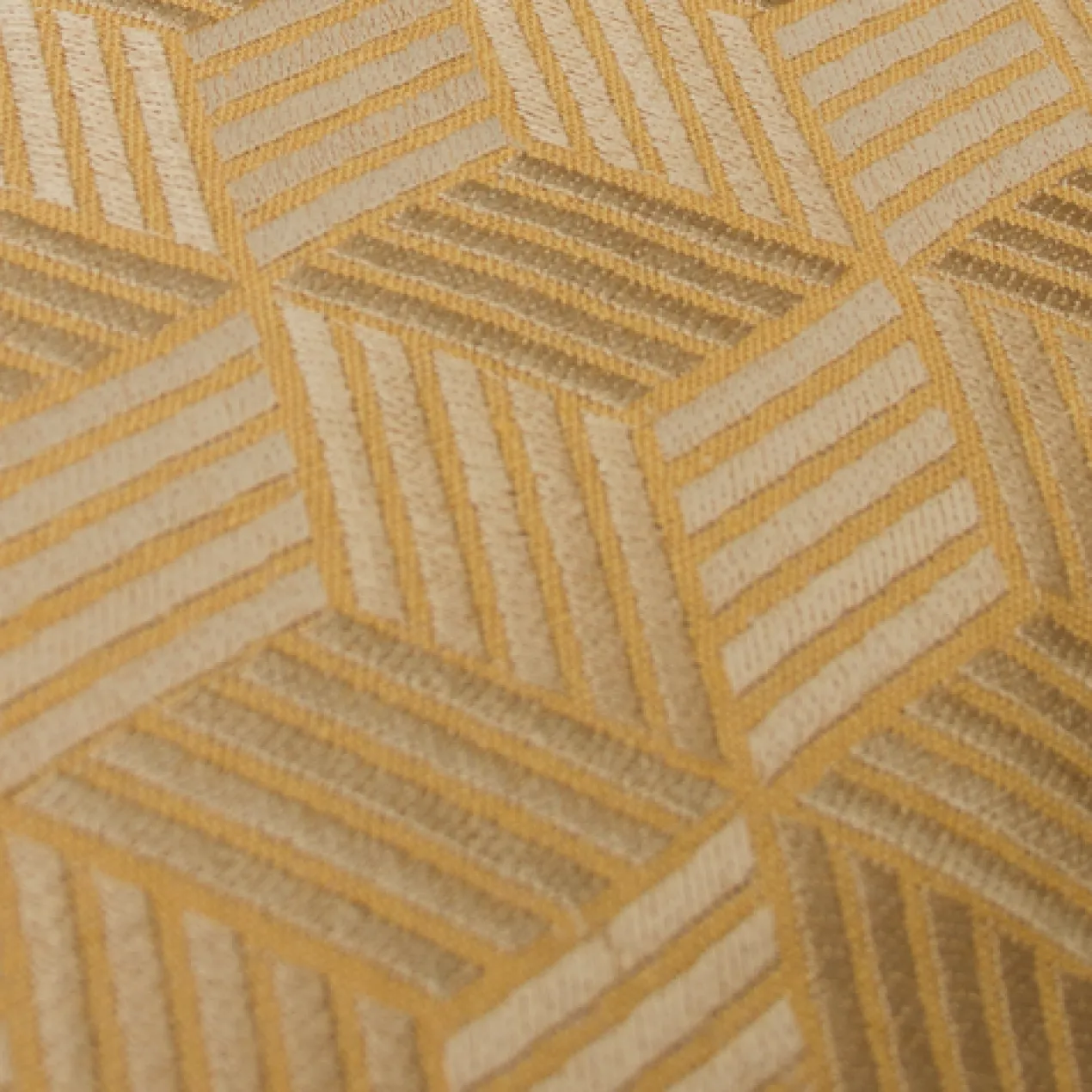 Kussen Cross Cross ochre
