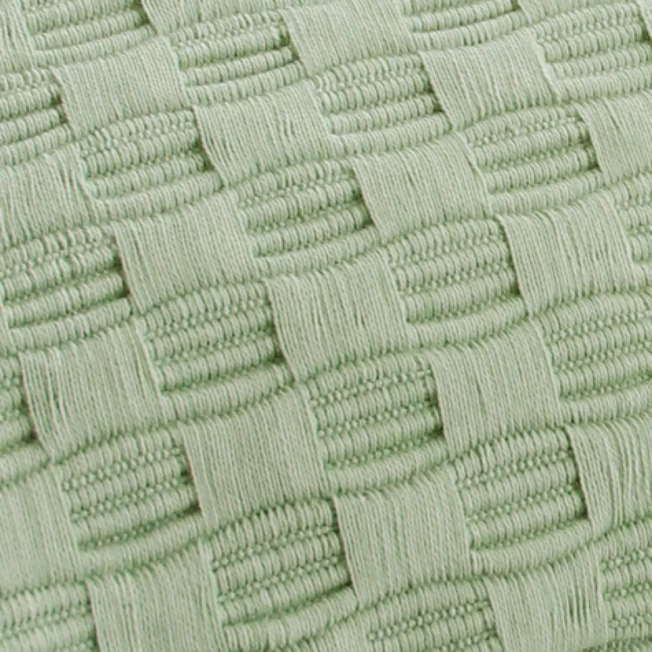 Kussen Grove weving Grove weving mintgreen large