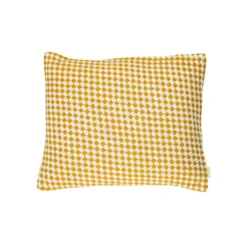 Kussen linnen Woven Ochre/offwhite