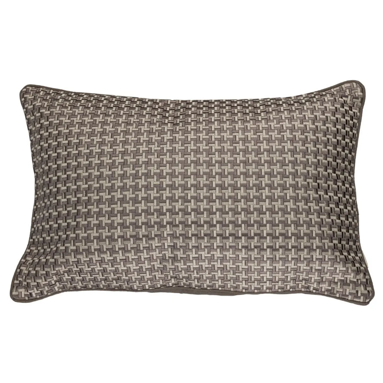 Kussen Richstitch linnen charcoal