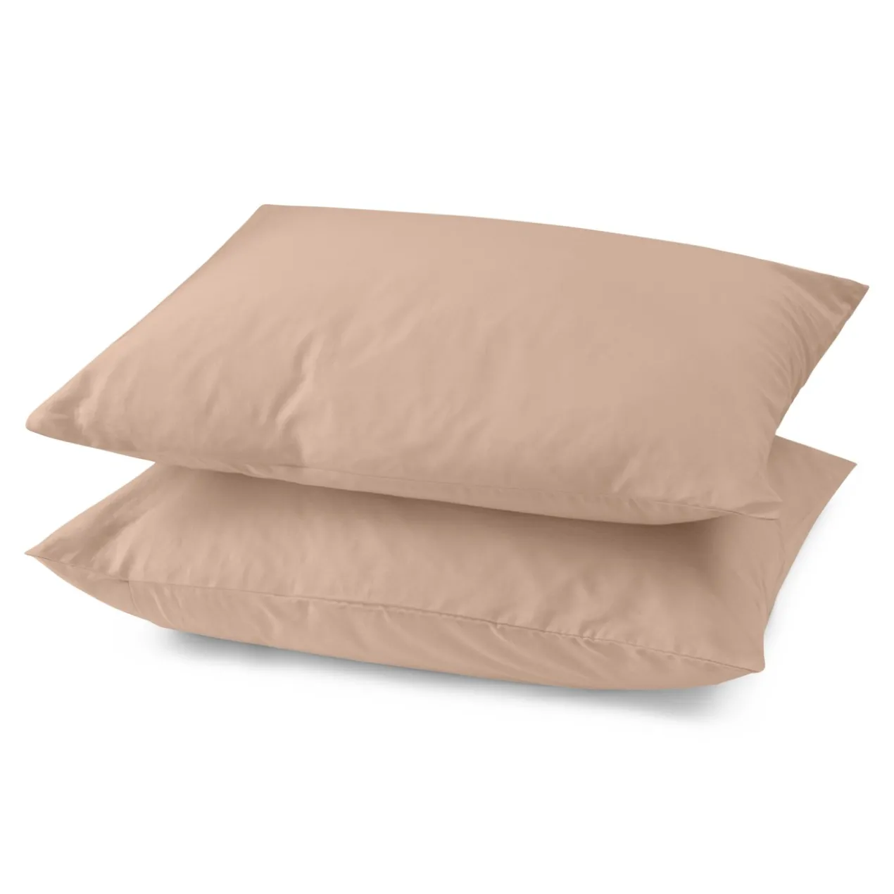 Kussensloop Cotton Satin misty rose 60x70 cm - set van 2