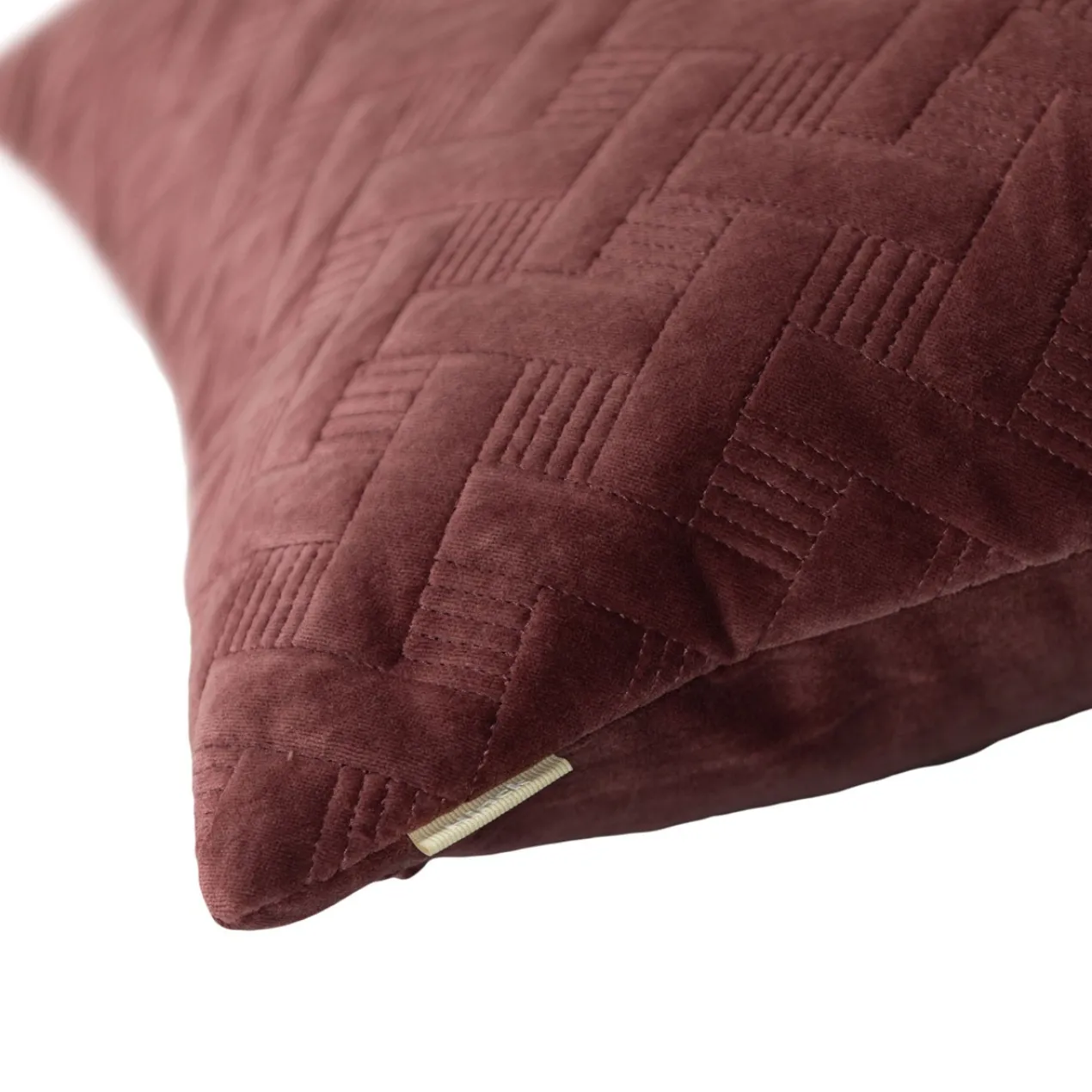 Kussen velours Grids newmineral