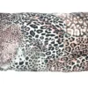 Kussen velvet panterprint 50 x 30 cm
