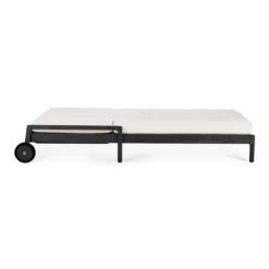 Kussen voor teak Jack adjustable lounger zwart - off white