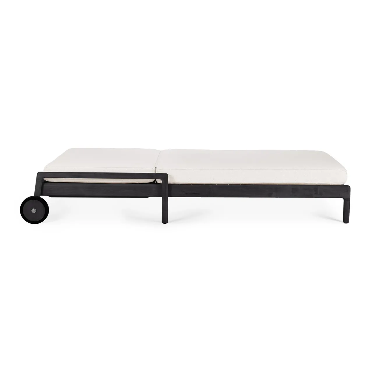 Kussen voor teak Jack adjustable lounger zwart - off white