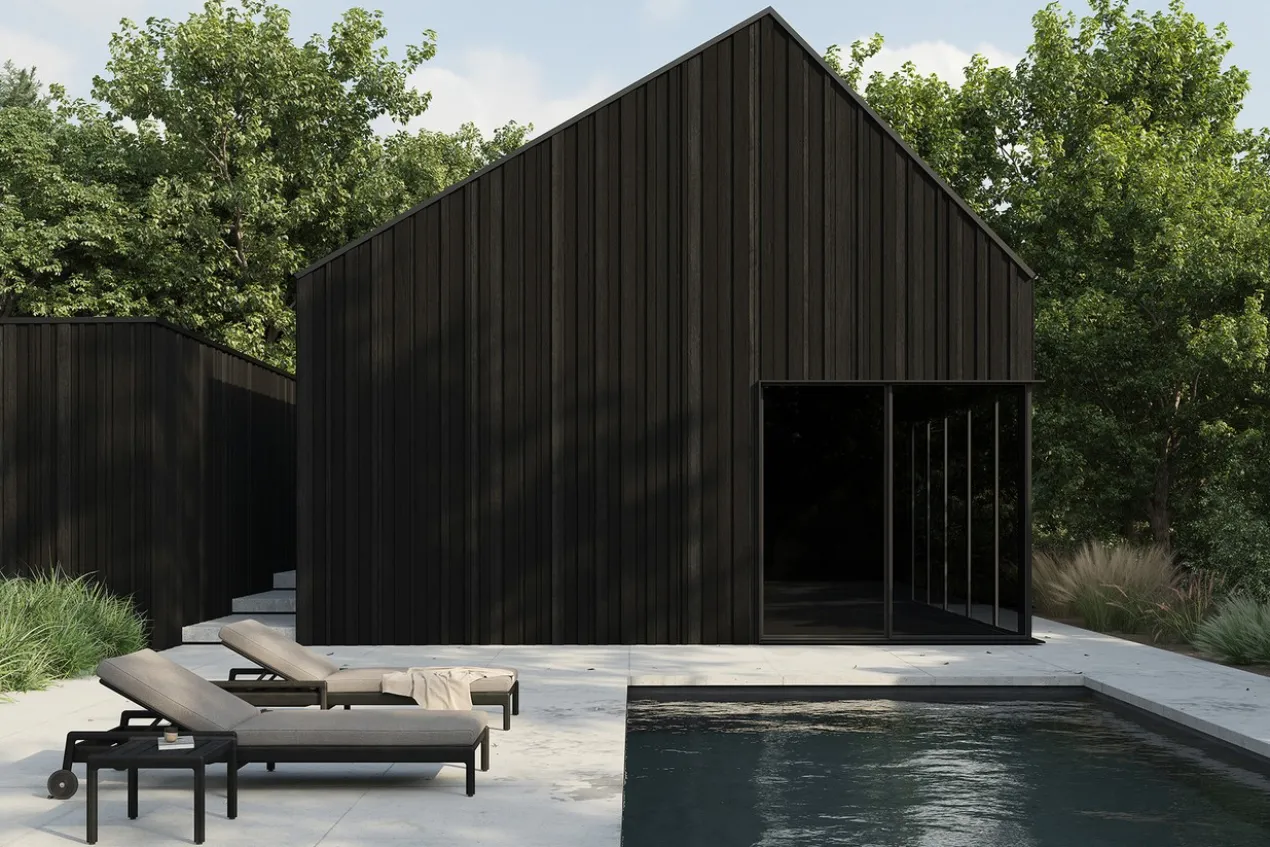 Kussen voor teak Jack adjustable lounger zwart - mocha
